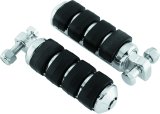 Kuryakyn ISO Pegs 8000 Foot Pegs, ISO, Small Style, Steel, Chrome, Harley-Davidson®, Pair thumbnail 4