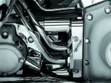 Kuryakyn Oil Line Nacelle Covers 8204 Exterior Trim Accent, Transmission Line, Aluminum, Chrome, Harley-Davidson®, Each thumbnail 6