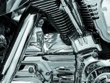 Kuryakyn Rear Cylinder Base Covers 8274 Cover, Steel, Chrome, Harley-Davidson®, Each thumbnail 3