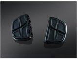 Kuryakyn Kinetic Mini Boards 7613 Floorboards, Boards, Steel, Black, 4.000 in. Width, 5.000 in. Length, Pair thumbnail 1