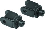 Kuryakyn Splined Peg Adapters 8863 Foot peg Mounts, for Honda, Front OEM Mounts, Gloss Black, Pair thumbnail 3
