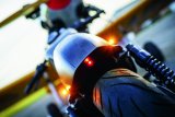 Kuryakyn Kellermann Atto Collection Turn Signals 2570 Signal, Atto, LED, Smoke Lens, Amber Light, Black Housing, Each thumbnail 3