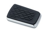 Kuryakyn Hex Brake Pedal Pads 5914 Pad, Hex, Aluminum/Rubber, Chrome, Harley-Davidson®, Each thumbnail 2