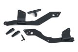 Kuryakyn Mid-Control Kits 8965 Mid Control Kit, Steel Brackets, Aluminum Pegs, Black, Indian, Kit thumbnail 1