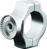 Kuryakyn Side Mount License Plate Clamps 3183 Clamp, Mount, Aluminum, Chrome Plated, Harley-Davidson®, Each thumbnail 3
