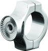 Kuryakyn Side Mount License Plate Clamps 3183 Clamp, Mount, Aluminum, Chrome Plated, Harley-Davidson®, Each thumbnail 4
