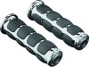 Kuryakyn ISO Grips 6240 Grips, ISO, Aluminum, Chrome, 125mm Length, Twist Throttle Compatible, 1 in. Bar Diameter, Pair thumbnail 4