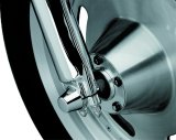 Kuryakyn Axle Nut Covers 1214 Covers, Solid, Steel, Chrome, Harley-Davidson®, Pair thumbnail 4