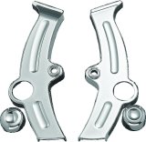 Kuryakyn Boomerang Frame Covers 7851 Cover, Steel, Chrome, Rear Chassis, Harley-Davidson®, Pair thumbnail 2