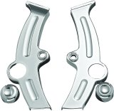 Kuryakyn Boomerang Frame Covers 7851 Cover, Steel, Chrome, Rear Chassis, Harley-Davidson®, Pair thumbnail 3
