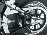 Kuryakyn Boomerang Frame Covers 7851 Cover, Steel, Chrome, Rear Chassis, Harley-Davidson®, Pair thumbnail 5