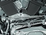 Kuryakyn Girder Shift Linkages 9054 Linkage, Steel, Chrome, Harley-Davidson®, Each thumbnail 4