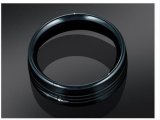 Kuryakyn Headlight Trim Rings 6916 Ring, Aluminum, Black, Harley-Davidson®, Each thumbnail 1