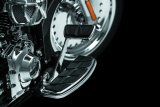 Kuryakyn Kinetic Brake Pedal Pads 4310 Pad, Kinetic, Aluminum/Rubber, Chrome Plated, Harley-Davidson®, Each thumbnail 4