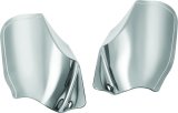 Kuryakyn Saddle Shields Heat Deflectors 5788 Engine Shields, Deflectors, Seat Front Edge Location, Reflective Smoke, Harley-Davidson®, Pair thumbnail 3