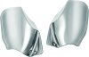 Kuryakyn Saddle Shields Heat Deflectors 5788 Engine Shields, Deflectors, Seat Front Edge Location, Reflective Smoke, Harley-Davidson®, Pair thumbnail 6