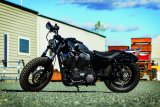 Kuryakyn Dillinger Luggage Racks 6664 Rack, Dillinger, Steel, Silver, Harley-Davidson®, Each thumbnail 4