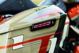 Kuryakyn LED Saddlebag Hinge Accents 5477 Accent, LED, Aluminum, Satin Black Finish, Red Bulb Color, Harley-Davidson®, Pair thumbnail 6