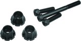 Kuryakyn Decorative Windshield Screws 5720 Component, Screw, Stainless Steel/Aluminum, Gloss Black, Harley-Davidson®, Kit thumbnail 3