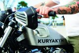 Kuryakyn Dillinger Grips 6673 Grips, Dillinger, Rubber/Aluminum, Black, Twist Throttle Compatible, 1 in. Bar Diameter, Harley-Davidson®, Pair thumbnail 9