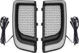 Kuryakyn Tracer LED Fairing Lower Grilles 5064 TRACER LWR FAIRING GRLL BLK thumbnail 1
