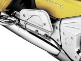 Kuryakyn Passenger Floorboard Covers 7015 Covers, Passenger, Chrome, Pair thumbnail 1