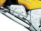 Kuryakyn Passenger Floorboard Covers 7015 Covers, Passenger, Chrome, Pair thumbnail 2