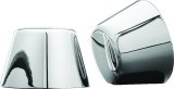 Kuryakyn Axle Nut Covers 1201 Cover, Solid, Steel, Chrome, Pair thumbnail 2