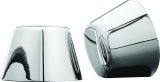 Kuryakyn Axle Nut Covers 1201 Cover, Solid, Steel, Chrome, Pair thumbnail 3