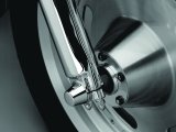Kuryakyn Axle Nut Covers 1201 Cover, Solid, Steel, Chrome, Pair thumbnail 4