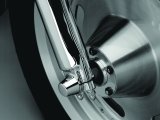 Kuryakyn Axle Nut Covers 1201 Cover, Solid, Steel, Chrome, Pair thumbnail 5