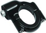 Kuryakyn Side Mount License Plate Clamps 3117 Clamp, Mount, Aluminum, Black, Harley-Davidson®, Each thumbnail 2