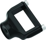 Kuryakyn Side Mount License Plate Clamps 3119 Clamp, Mount, Aluminum, Black, Harley-Davidson®, Each thumbnail 2