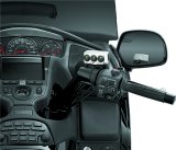 Kuryakyn Master Cylinder Accessory Switches 7803 Switches, Mount, Fused, Green Lighted, Aluminum, Chrome. for use on Honda®, Yamaha, Each thumbnail 6