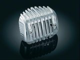 Kuryakyn Regulator Covers 7839 Voltage Cover, Steel/Plastic, Chrome, Harley-Davidson®, Each thumbnail 1