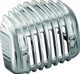 Kuryakyn Regulator Covers 7839 Voltage Cover, Steel/Plastic, Chrome, Harley-Davidson®, Each thumbnail 3