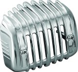 Kuryakyn Regulator Covers 7839 Voltage Cover, Steel/Plastic, Chrome, Harley-Davidson®, Each thumbnail 4