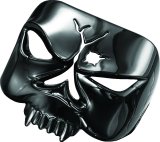 Kuryakyn Taillight Covers 9024 Cover, Zombie Style, Screw-on, Plastic, Black, Harley-Davidson®, Each thumbnail 4