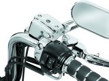Kuryakyn Brake and Clutch Control Dress-Up Kits 9119 Handlebar Covers, Dress-Up, Chrome, Harley-Davidson®, Kit thumbnail 3