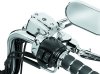 Kuryakyn Brake and Clutch Control Dress-Up Kits 9119 Handlebar Covers, Dress-Up, Chrome, Harley-Davidson®, Kit thumbnail 4