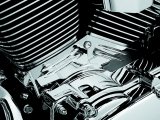 Kuryakyn Cylinder Base Covers 8143 Cover, Steel, Chrome, Harley-Davidson®, Each thumbnail 2