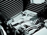 Kuryakyn Cylinder Base Covers 8143 Cover, Steel, Chrome, Harley-Davidson®, Each thumbnail 3