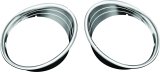 Kuryakyn Driving Light Bezels 5622 Bezels, Lights, ABS Plastic, Chrome Plated, Chieftain, Chieftain Classic, Roadmaster, Pair thumbnail 3