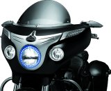 Kuryakyn Driving Light Bezels 5622 Bezels, Lights, ABS Plastic, Chrome Plated, Chieftain, Chieftain Classic, Roadmaster, Pair thumbnail 4