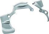 Kuryakyn Transmission Shrouds 6950 Case Cover, Shroud, Steel, Chrome, Harley-Davidson®, Each thumbnail 3