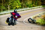Kuryakyn Smooth Windshield Trim Strips 1389 Strips, Smooth, Steel, Gloss Black, Harley-Davidson®, Each thumbnail 6