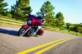 Kuryakyn Smooth Windshield Trim Strips 1389 Strips, Smooth, Steel, Gloss Black, Harley-Davidson®, Each thumbnail 7