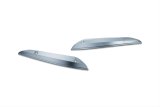 Kuryakyn Windshield Trim Strips 2632 Strips, Side Trim, Chrome, ABS Plastic, Harley-Davidson®, Each thumbnail 2