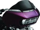 Kuryakyn Windshield Trim Strips 2632 Strips, Side Trim, Chrome, ABS Plastic, Harley-Davidson®, Each thumbnail 5