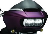 Kuryakyn Windshield Trim Strips 2632 Strips, Side Trim, Chrome, ABS Plastic, Harley-Davidson®, Each thumbnail 6